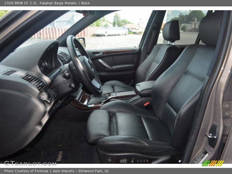Front Seat of 2006 X5 3.0i
