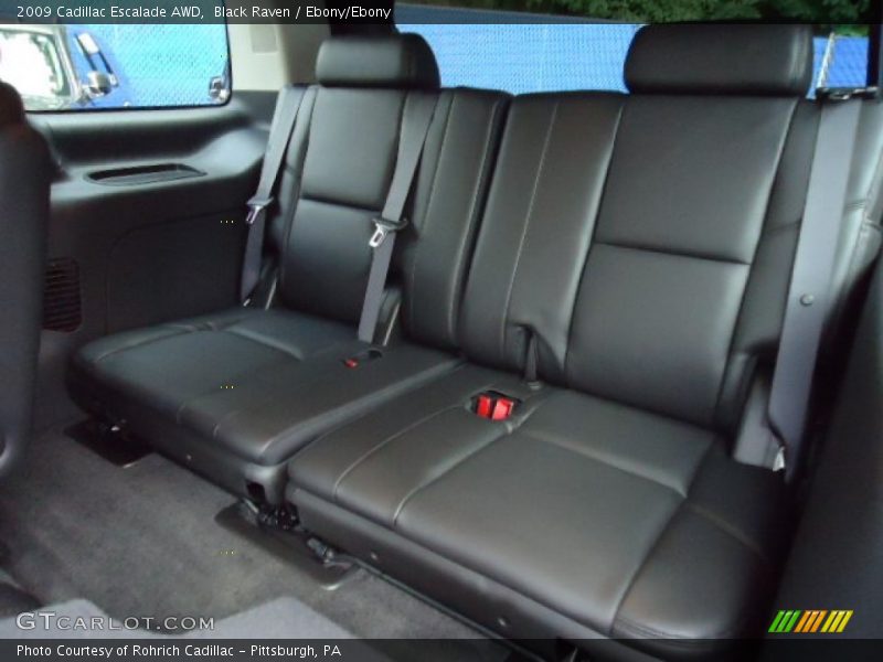 Black Raven / Ebony/Ebony 2009 Cadillac Escalade AWD