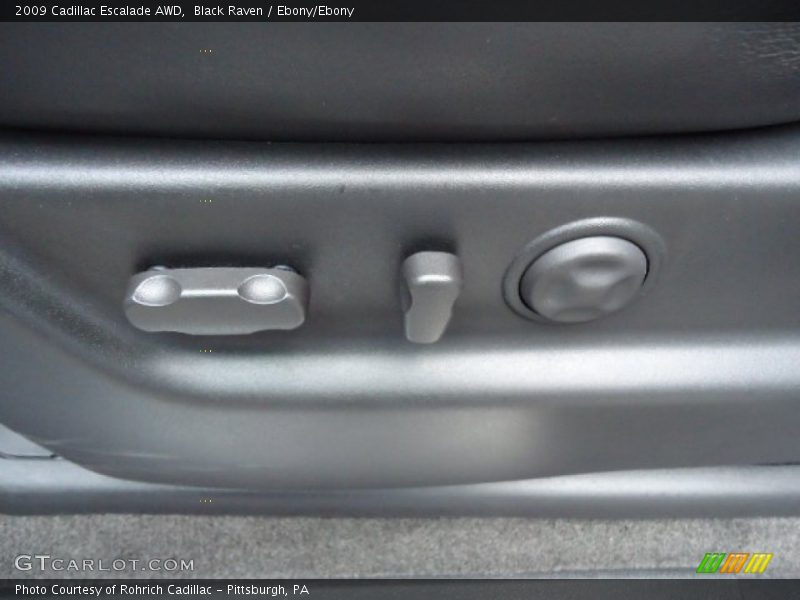 Black Raven / Ebony/Ebony 2009 Cadillac Escalade AWD
