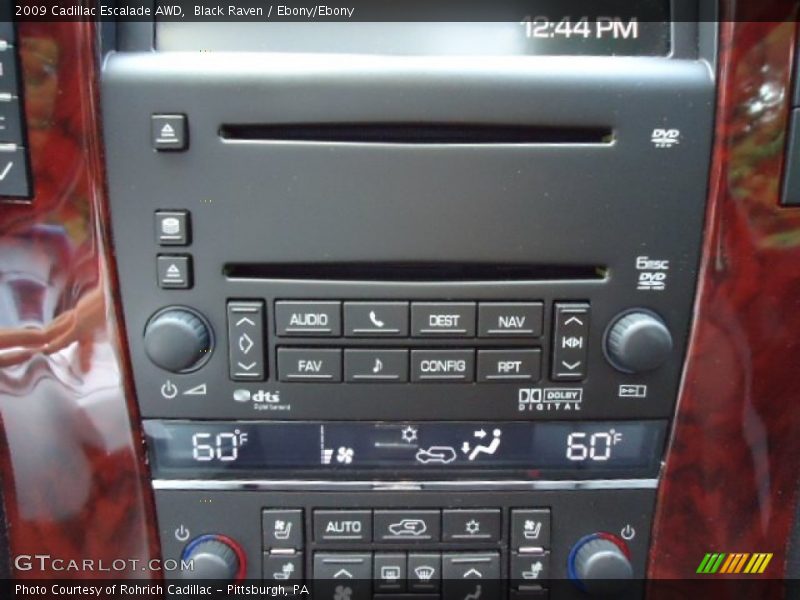 Black Raven / Ebony/Ebony 2009 Cadillac Escalade AWD