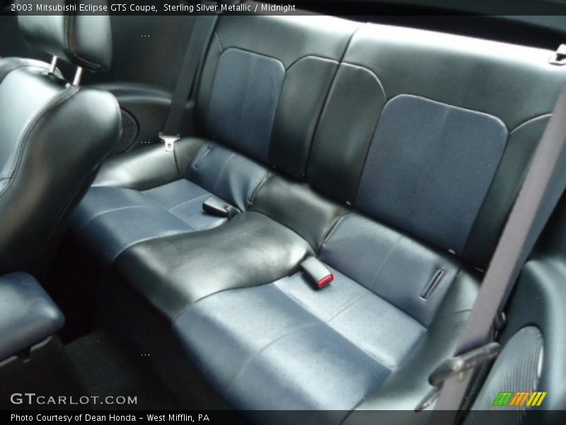Rear Seat of 2003 Eclipse GTS Coupe