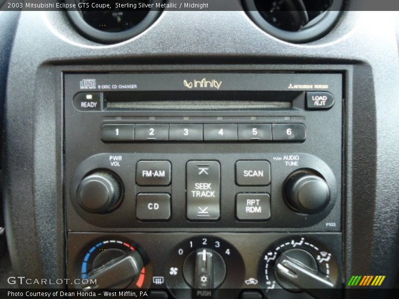Audio System of 2003 Eclipse GTS Coupe