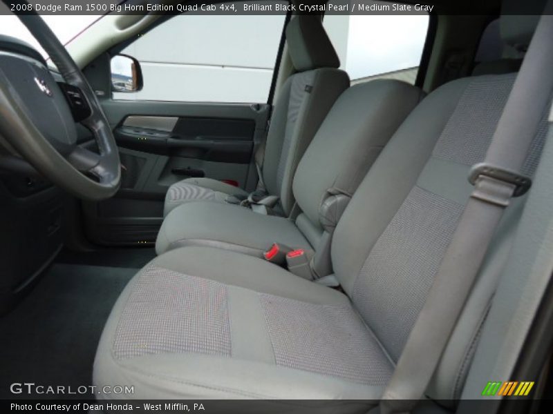 Front Seat of 2008 Ram 1500 Big Horn Edition Quad Cab 4x4