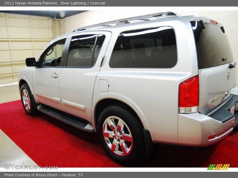 Silver Lightning / Charcoal 2011 Nissan Armada Platinum