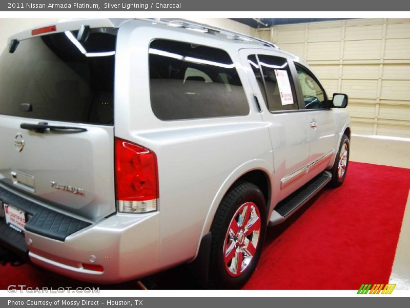 Silver Lightning / Charcoal 2011 Nissan Armada Platinum