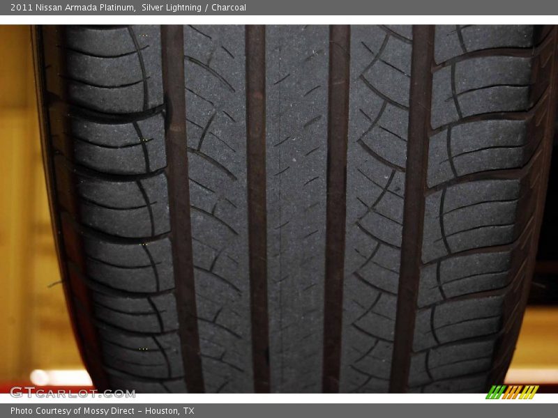 Silver Lightning / Charcoal 2011 Nissan Armada Platinum