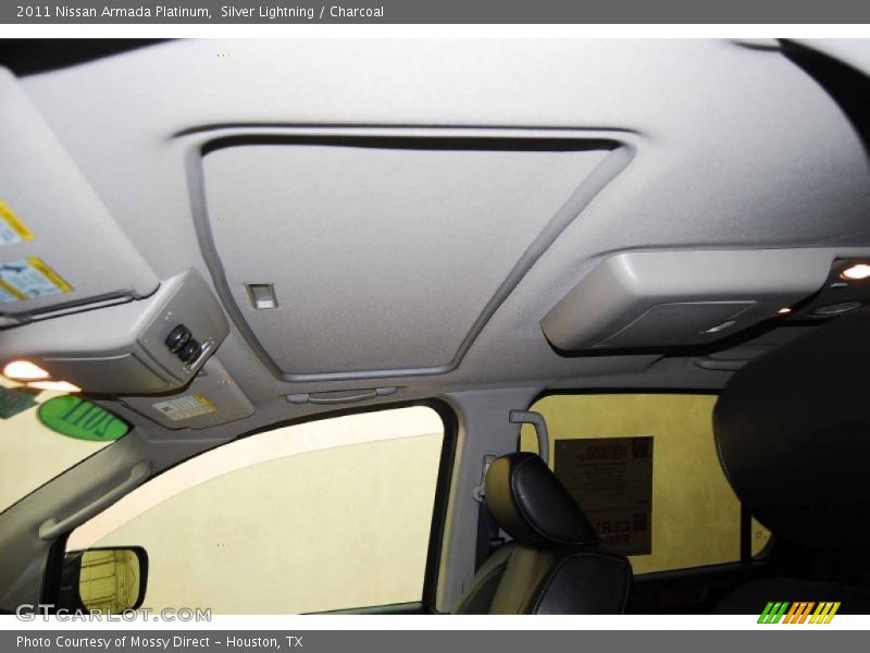 Silver Lightning / Charcoal 2011 Nissan Armada Platinum
