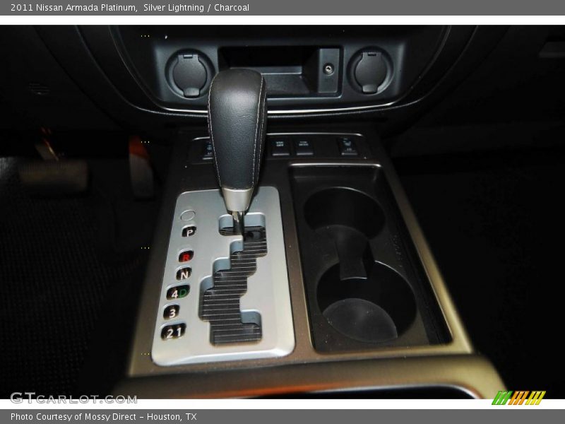 Silver Lightning / Charcoal 2011 Nissan Armada Platinum