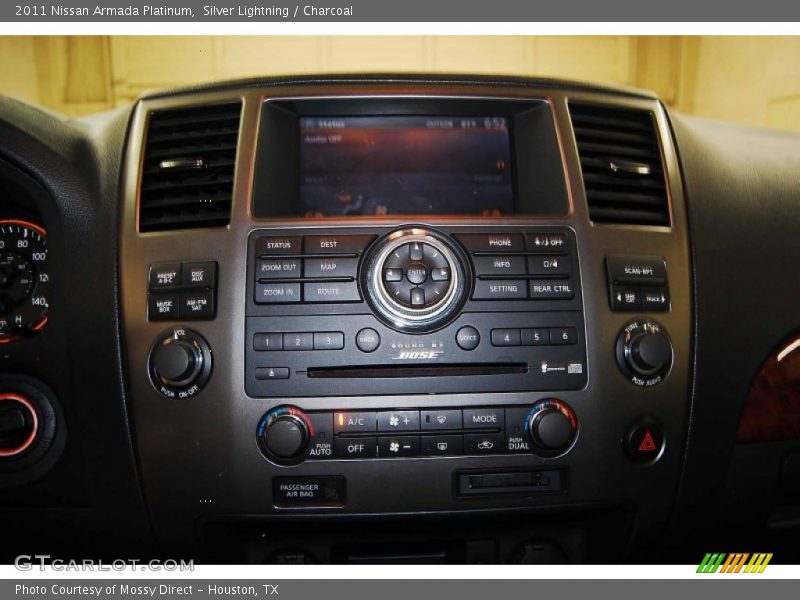 Silver Lightning / Charcoal 2011 Nissan Armada Platinum