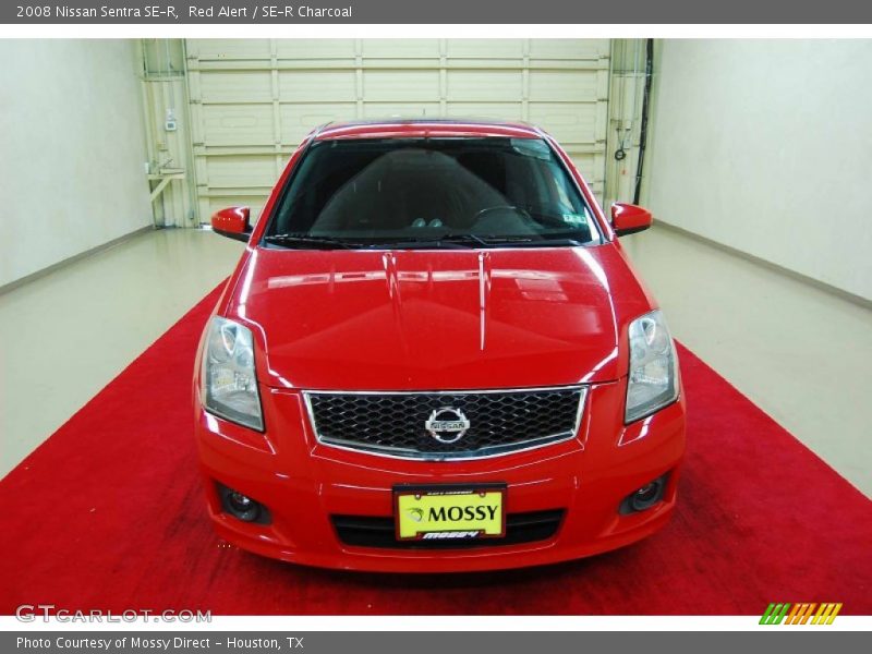 Red Alert / SE-R Charcoal 2008 Nissan Sentra SE-R