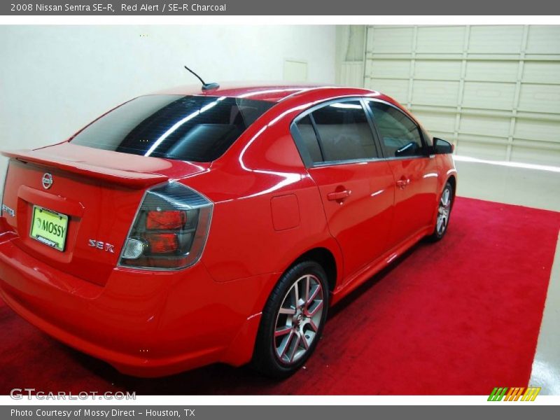 Red Alert / SE-R Charcoal 2008 Nissan Sentra SE-R