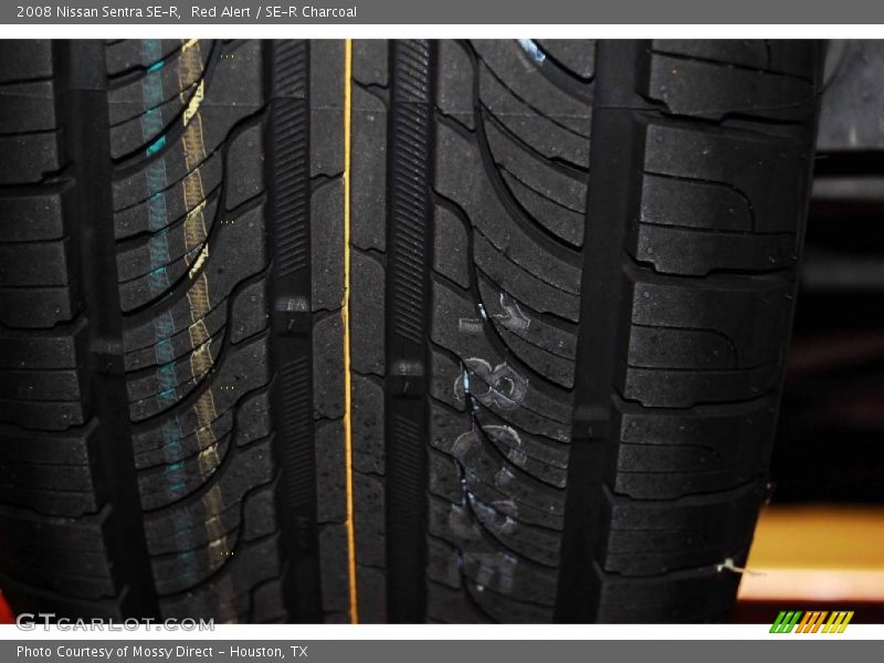 Red Alert / SE-R Charcoal 2008 Nissan Sentra SE-R