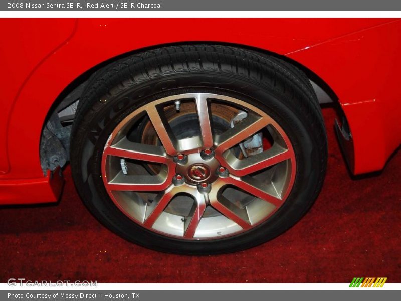Red Alert / SE-R Charcoal 2008 Nissan Sentra SE-R