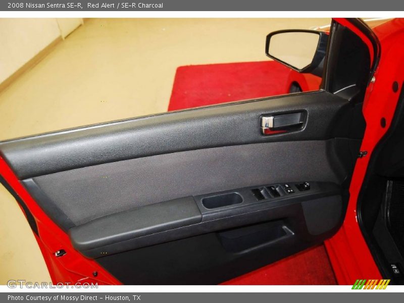 Red Alert / SE-R Charcoal 2008 Nissan Sentra SE-R
