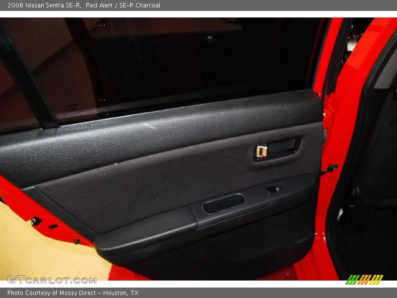 Red Alert / SE-R Charcoal 2008 Nissan Sentra SE-R
