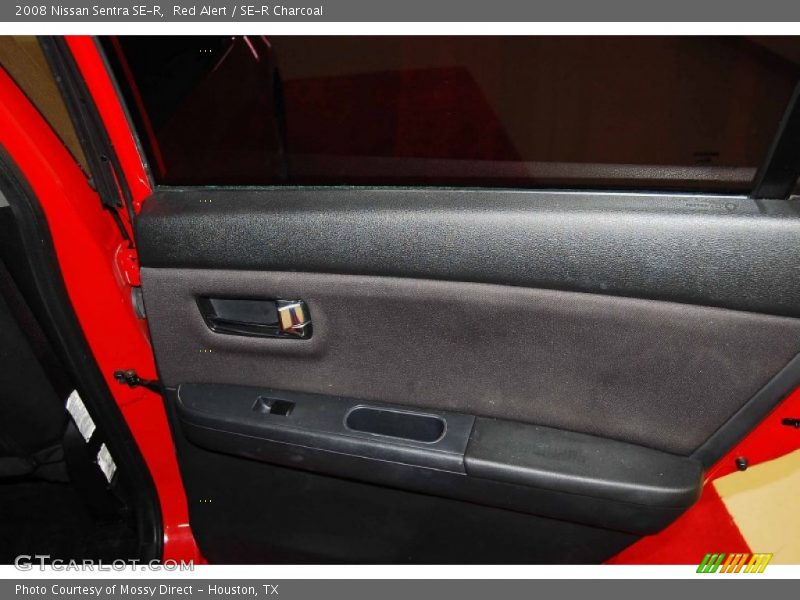 Red Alert / SE-R Charcoal 2008 Nissan Sentra SE-R