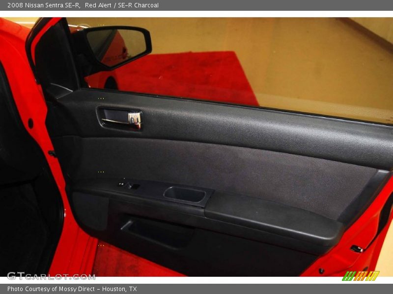 Red Alert / SE-R Charcoal 2008 Nissan Sentra SE-R
