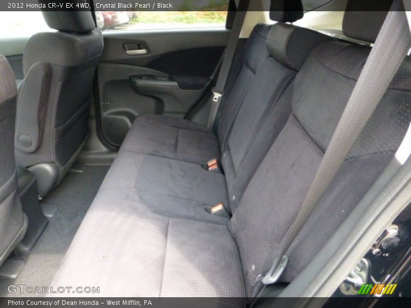 Crystal Black Pearl / Black 2012 Honda CR-V EX 4WD