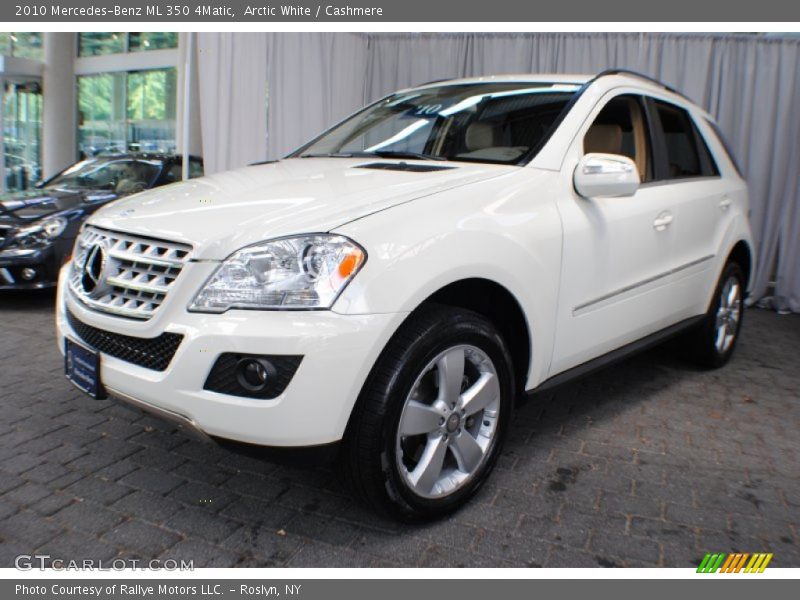 Arctic White / Cashmere 2010 Mercedes-Benz ML 350 4Matic
