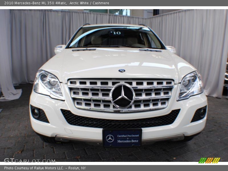Arctic White / Cashmere 2010 Mercedes-Benz ML 350 4Matic