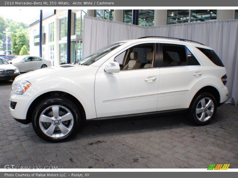 Arctic White / Cashmere 2010 Mercedes-Benz ML 350 4Matic
