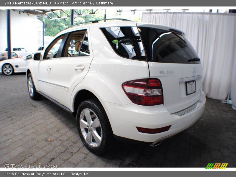 Arctic White / Cashmere 2010 Mercedes-Benz ML 350 4Matic