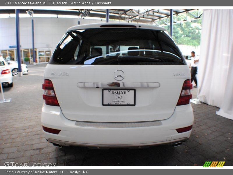 Arctic White / Cashmere 2010 Mercedes-Benz ML 350 4Matic