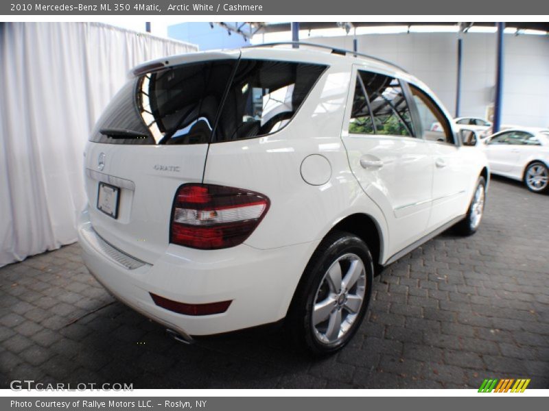 Arctic White / Cashmere 2010 Mercedes-Benz ML 350 4Matic