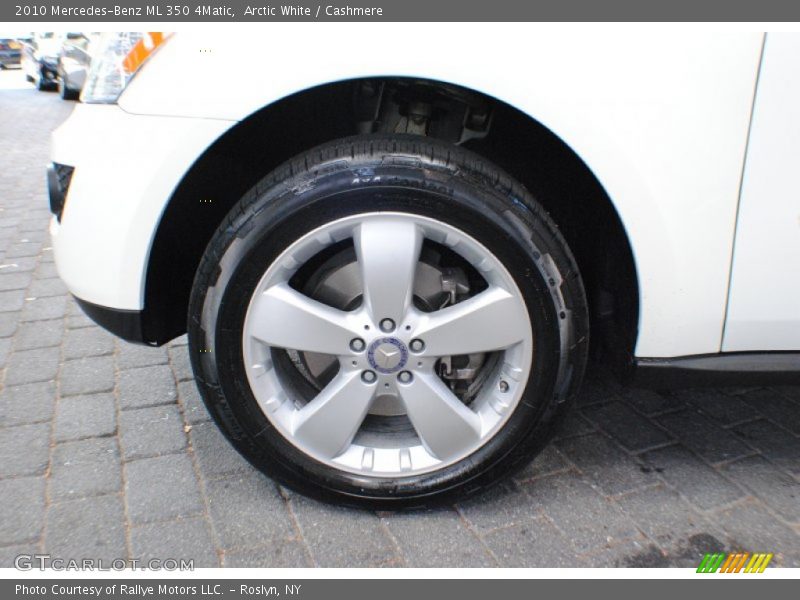 Arctic White / Cashmere 2010 Mercedes-Benz ML 350 4Matic