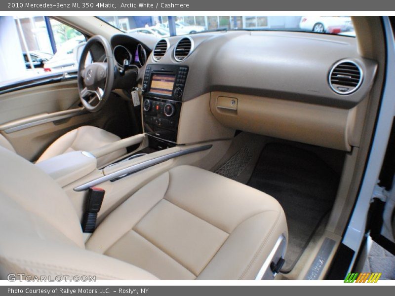 Arctic White / Cashmere 2010 Mercedes-Benz ML 350 4Matic