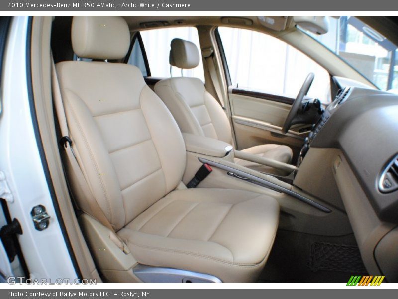 Arctic White / Cashmere 2010 Mercedes-Benz ML 350 4Matic