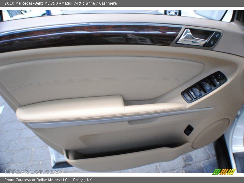Arctic White / Cashmere 2010 Mercedes-Benz ML 350 4Matic