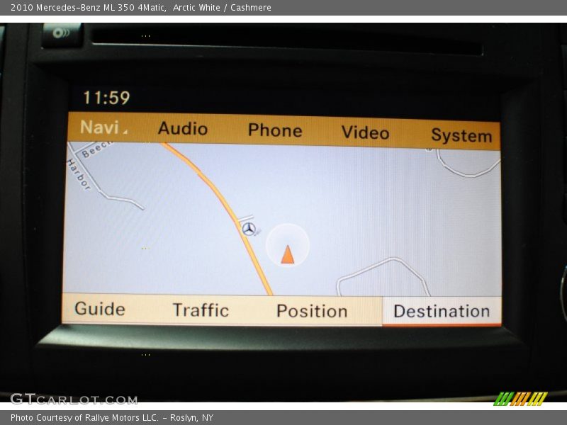 Arctic White / Cashmere 2010 Mercedes-Benz ML 350 4Matic