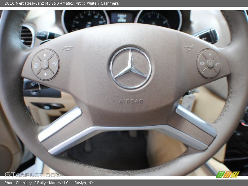 Arctic White / Cashmere 2010 Mercedes-Benz ML 350 4Matic