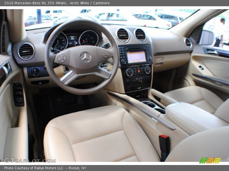 Arctic White / Cashmere 2010 Mercedes-Benz ML 350 4Matic