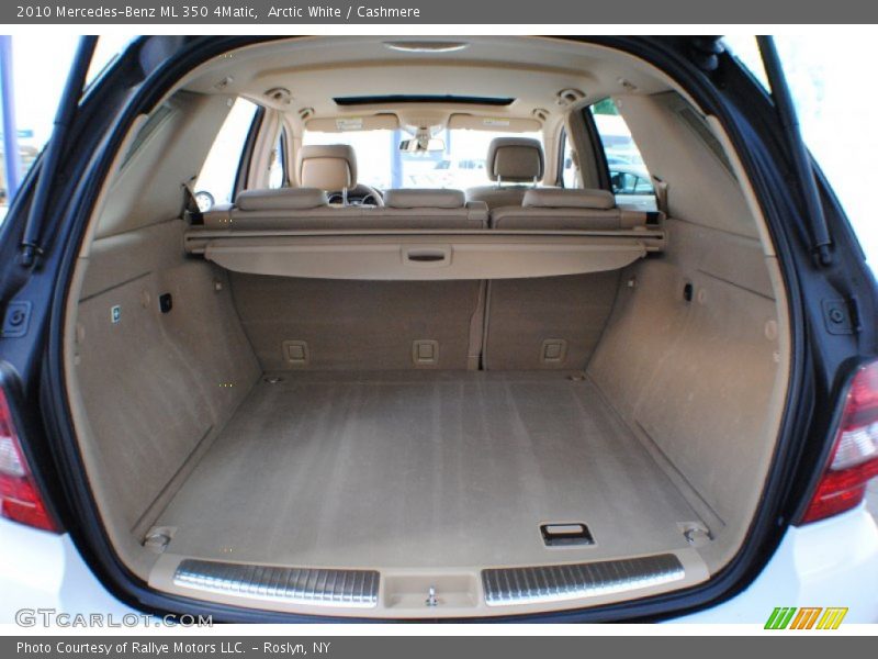 Arctic White / Cashmere 2010 Mercedes-Benz ML 350 4Matic