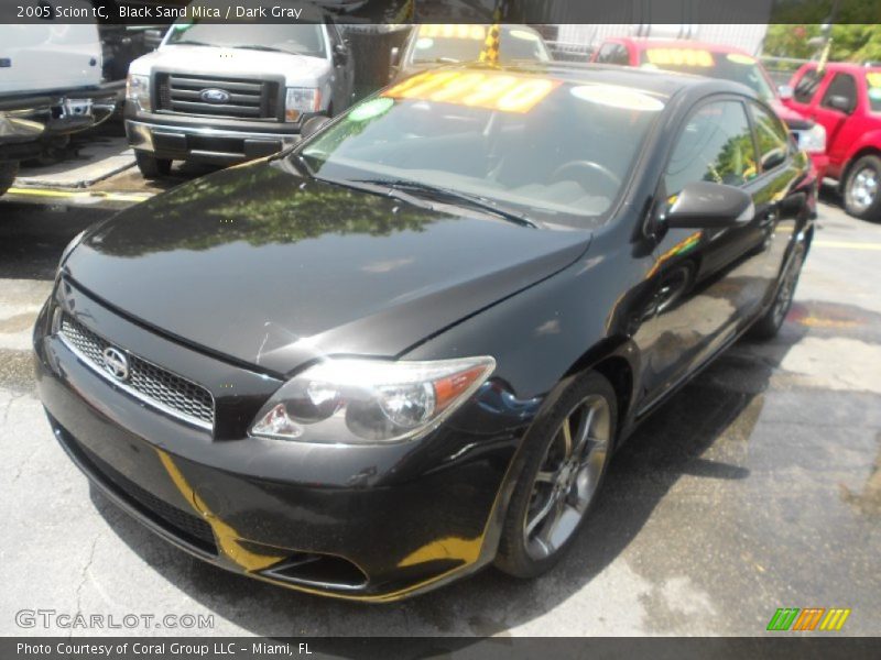 Black Sand Mica / Dark Gray 2005 Scion tC