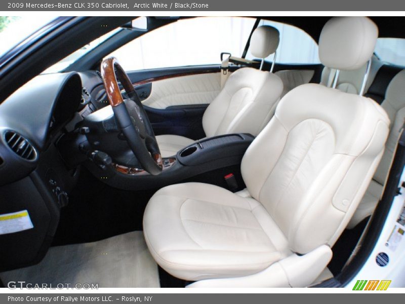 Front Seat of 2009 CLK 350 Cabriolet