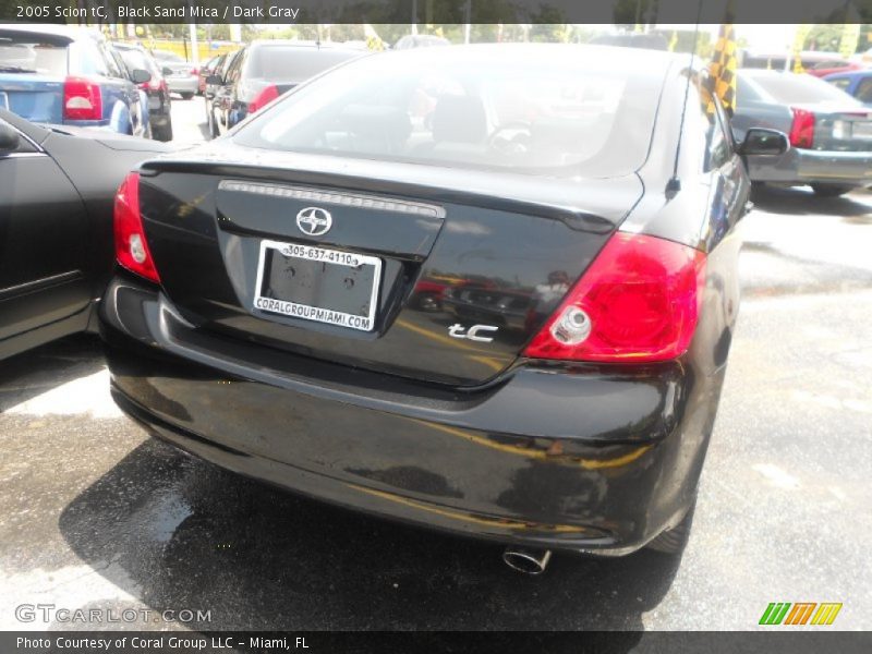 Black Sand Mica / Dark Gray 2005 Scion tC