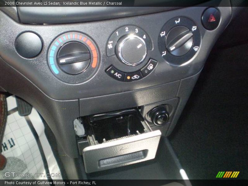 Icelandic Blue Metallic / Charcoal 2008 Chevrolet Aveo LS Sedan