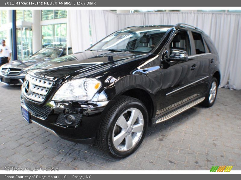 Black / Black 2011 Mercedes-Benz ML 350 4Matic