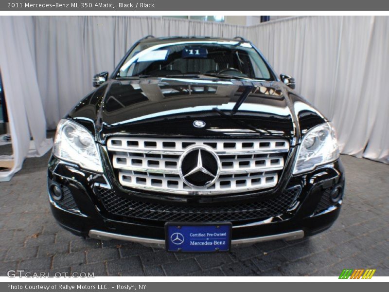 Black / Black 2011 Mercedes-Benz ML 350 4Matic