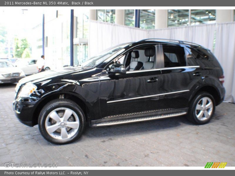 Black / Black 2011 Mercedes-Benz ML 350 4Matic