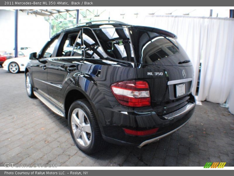Black / Black 2011 Mercedes-Benz ML 350 4Matic