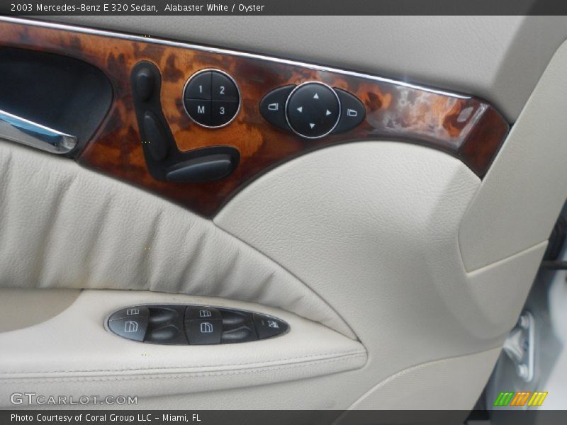 Alabaster White / Oyster 2003 Mercedes-Benz E 320 Sedan