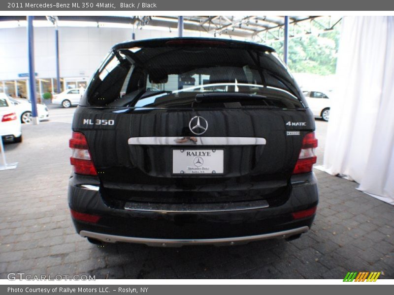 Black / Black 2011 Mercedes-Benz ML 350 4Matic