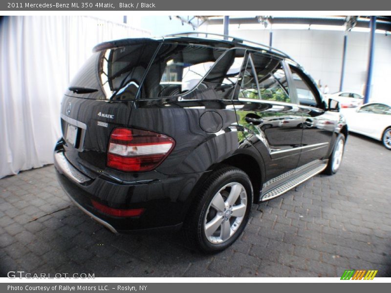 Black / Black 2011 Mercedes-Benz ML 350 4Matic