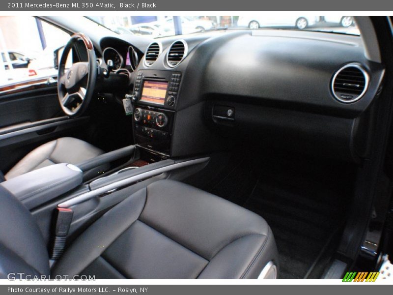 Black / Black 2011 Mercedes-Benz ML 350 4Matic