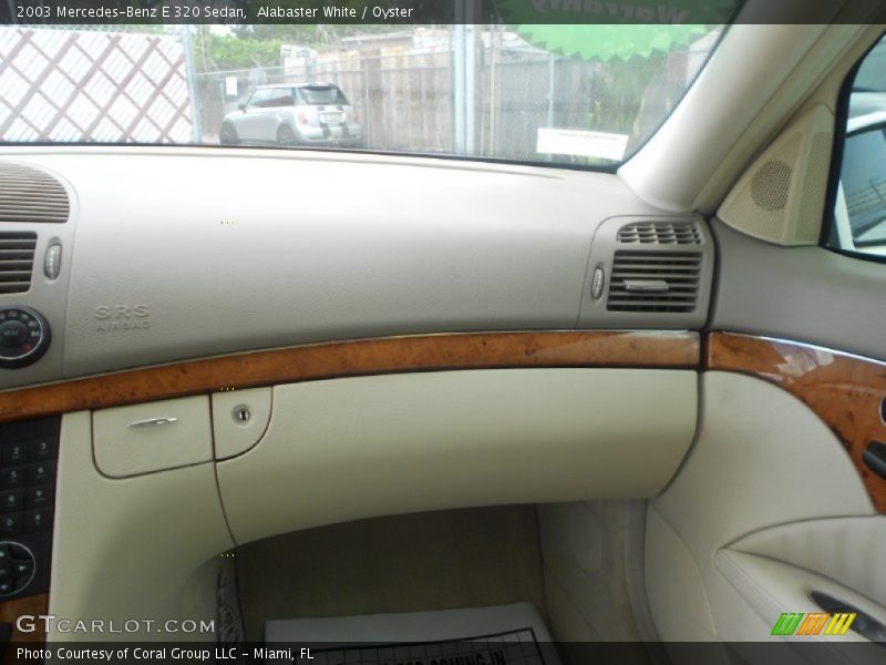 Alabaster White / Oyster 2003 Mercedes-Benz E 320 Sedan
