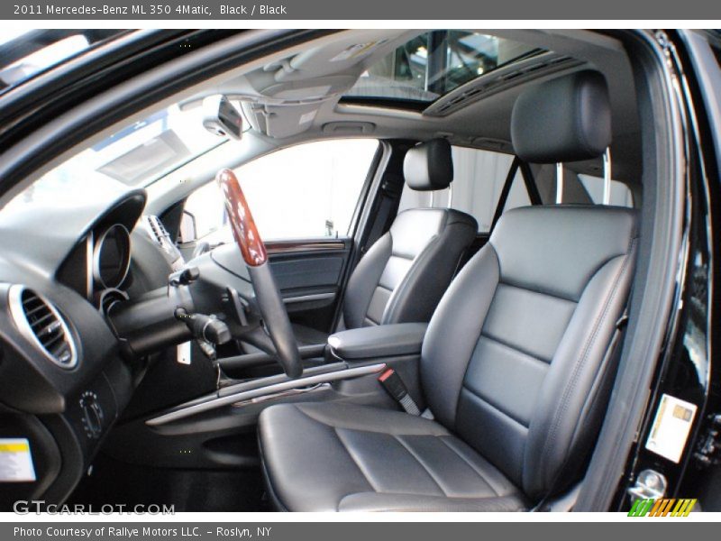 Black / Black 2011 Mercedes-Benz ML 350 4Matic
